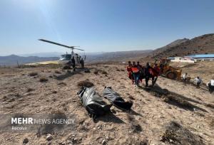 اعزام بالگرد برای انتقال ۵ مصدوم واژگونی اتوبوس یاسوج-سمیرم به اصفهان