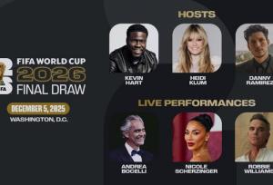 جزئیات قرعه‌کشی جام جهانی + معرفی مجریان و خوانندگان
