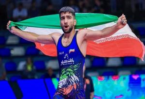 قهرمان کشتی فرنگی جهان: هدفم قهرمانی در المپیک است