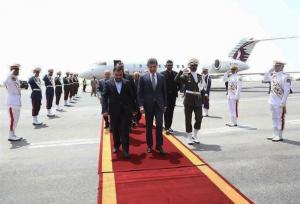 ورود بارزانی و السودانی به تهران