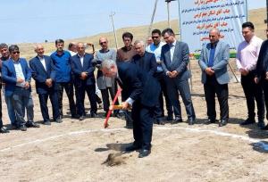 اولین نیروگاه‌گازی سی.اچ.پی در مشگین‌شهر  کلنگ‌زنی شد