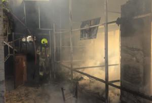 نجمی: آتش‌سوزی یک هتل در مشهد مهار شد