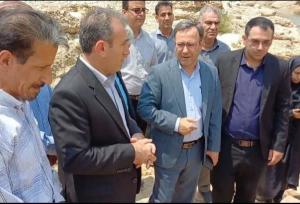 تنش آبی در باغات معمولان