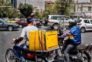 نقش پیک‌های موتوری تهران در ناترازی بنزین