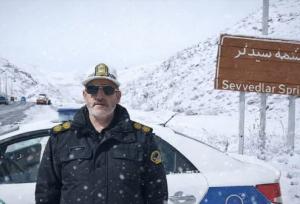 کندی و دشواری تردد در محور میانه–هشترود به دلیل شرایط نامساعد جوی