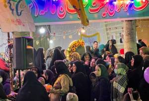 برپایی جشن مردمی میلاد امام عصر (عج) در فومن