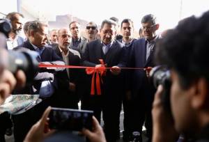 بهره‌برداری از یک واحد تولید گرانول‌های پلیمری در تفت با حضور وزیر صمت