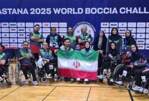 ۵ مدال برای نمایندگان بوچیای ایران در مسابقات بین‌المللی قزاقستان