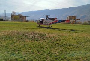 هدایی: اورژانس هوایی کردستان جان دو مصدوم سروآباد را نجات داد