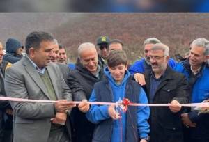 افتتاح همزمان پروژه‌های زیربنایی در دودانگه ساری