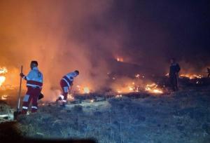 محبوبی: آتش‌سوزی مراتع زره‌شوران در ۴ ساعت مهار شد