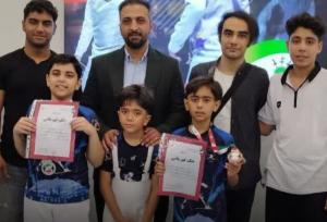 دو مدال شمشیربازان نونهال قم در رقابت‌های قهرمانی کشور
