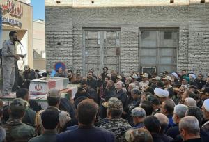 استقبال زودهنگام مردم گلستان از کاروان شهدا