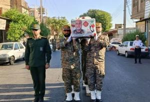 پیکر مطهر شهید محمدرضا پورمهدی در دزفول تشییع شد