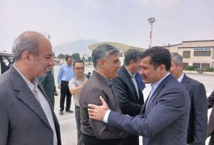 حضور معاون رئیس جمهور در سنندج