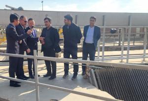 تأمین تجهیزات تصفیه‌خانه فاضلاب پردیسان با استفاده از خط اعتباری چین