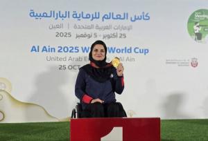 مدال طلای پاراتیراندار ایران در جام جهانی امارات