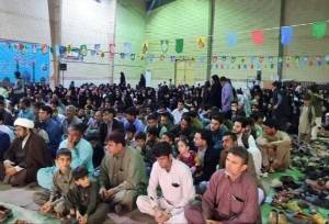 برگزاری جشن باشکوه نیمه شعبان در بخش جلگه چاه‌هاشم