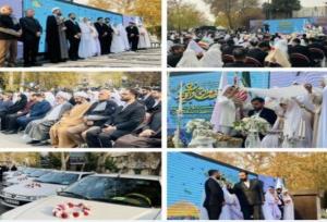 آغاز زندگی مشترک ۲۵۰ زوج دانشجو با مشارکت شهرداری منطقه ۶