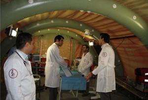 بیمارستان سیار در شهرستان مروست به ۱۱ هزار نفر خدمات رایگان ارائه کرد