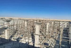 پیشرفت ۷۰ درصدی ساخت مخزن آب مهردشت ابرکوه