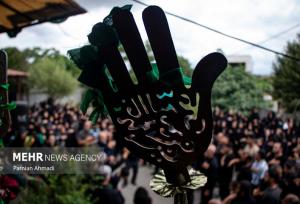 پیرعَلَم کلوده؛ پیمان نسل‌های عاشورایی با زبان عشق و دعا
