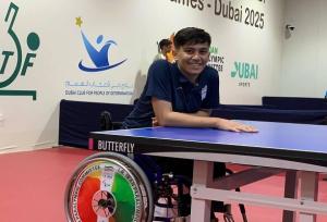 سومین برنز متوالی پاراتنیس روی میز توسط بنیامین‌ وحیدی