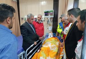 فرماندار گرمسار: حال مدیرعامل هلال احمر سمنان پس از تصادف مساعد است