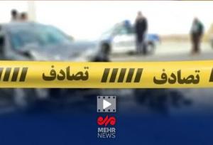 زمانپور: تصادف پژو ۴۰۵ و تریلی در اتوبان امیرکبیر ۶ مصدوم داشت