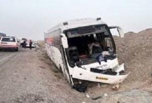 تصادف در مسیر ایرانشهر - سرباز با یک کشته و ۱۱ مجروح