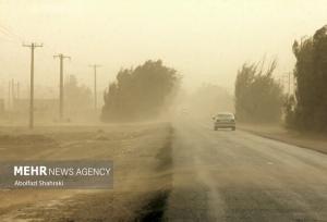 رگبار و خیزش گردوخاک در برخی نقاط کشور