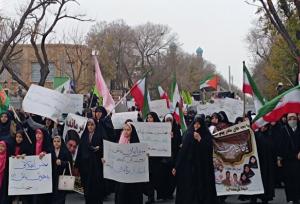 راهپیمایی عفاف و حجاب در تبریز