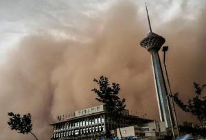 توفان استان‌های قم، البرز و تهران را در بر می‌گیرد