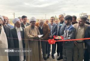 نخستین سالن ورزشی درون‌مدرسه‌ای شهر سنگان افتتاح شد