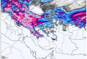 آغاز بارش‌های سنگین تا ساعاتی دیگر؛ ورود دو سامانه بارشی پیاپی به کشور