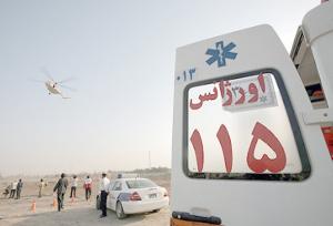 نجات جان مصدوم با همکاری اورژانس و هلال‌احمر