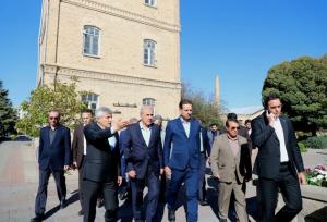 بازدید معاون وزیر علوم از دانشگاه هنر اسلامی تبریز