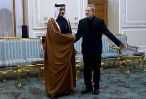 رایزنی نخست وزیر قطر با دبیر شورای عالی امنیت ملی در تهران