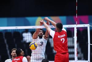 بازی‌های کشورهای اسلامی| پیروزی والیبالیست‌های ایران برابر قطر