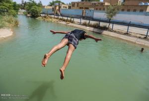 شنا کردن در تاسیسات آبی استان بوشهر بسیار پرخطر است