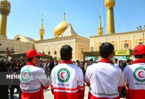 ۳۳۰ نیروی عملیاتی هلال‌احمر زنجان  به تهران اعزام شدند