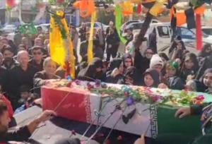 استقبال پیکر شهید گمنام در دیار گروس