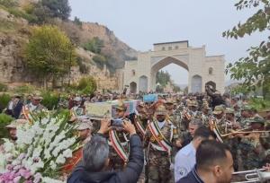 دروازه قرآن شیراز معطر به عطر شهیدان گمنام شد