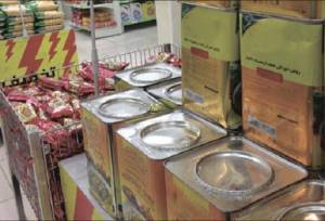 محموله ۲۲ تن روغن جامد خارج از شبکه توزیع در سبزوار کشف شد