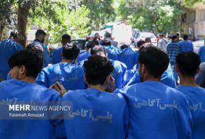 جمع‌آوری ۵۳ نفر معتاد متجاهر در شهرستان علی‌آبادکتول
