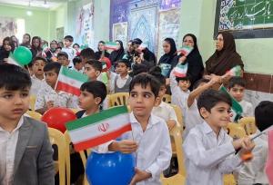 جشن شکوفه‌ها در مدارس گناوه