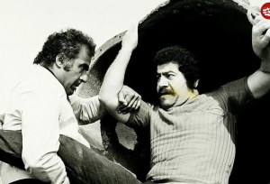 تصویر دیده‌نشده از ستاره قبلِ انقلاب در خط مقدم جبهه