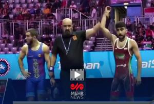 پیام با آتش بازی راهی نیمه نهایی شد