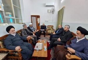 دیدار هیئت پارلمانی ایران با امام جمعه نجف اشرف