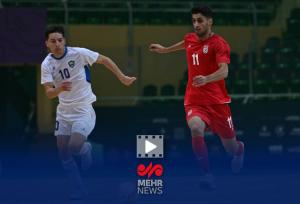 خلاصه بازی بازی تیم ملی فوتسال ایران ۴-۲ ازبکستان